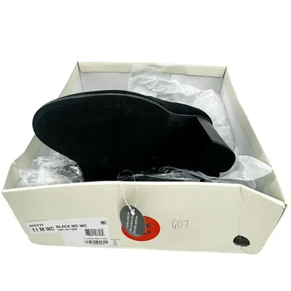 STYLE & CO Wide-Calf Knee-High Suede Dress Boots In Black Size 11M NWOB - Picture 11 of 12